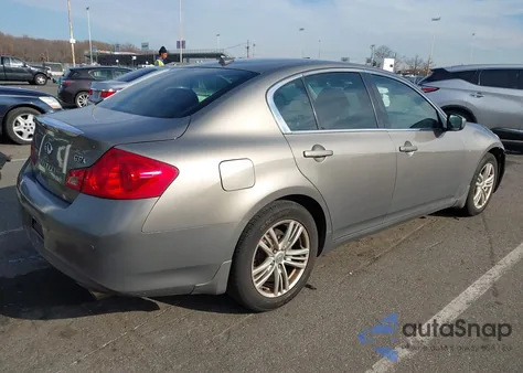 2013 Infiniti G37X из США, поврежденный, VIN JN1CV6AR0DM353757